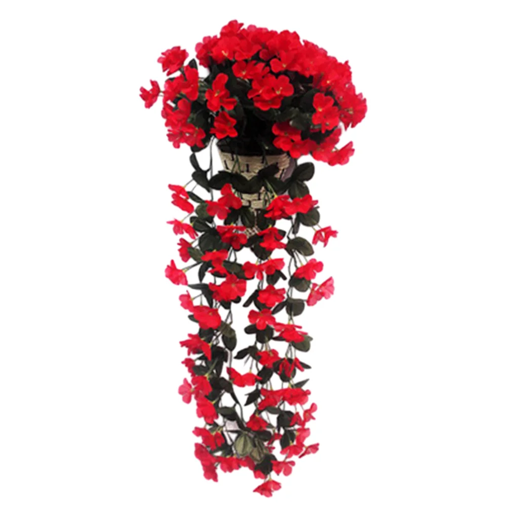 Artificial Violet Flowers Wall Hanging Basket Flower Fake Flower Orchid Silk Flower Vine Home Wedding Party Street Decoration
Artificial Violet Flowers Wall Hanging Basket Flower Fake Flower Orchid Silk Flower Vine Home Wedding Party Street Decoration