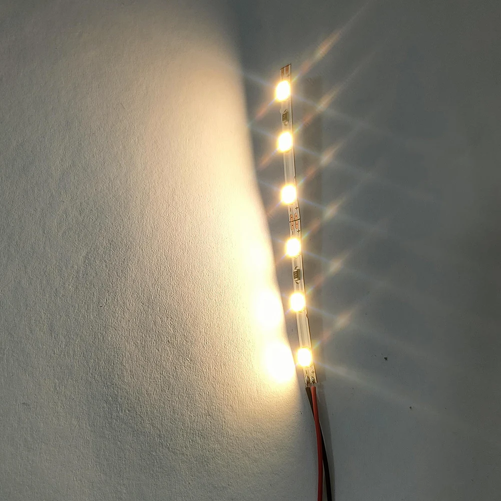 10pcs Pre Wired White Strip 6 Led SMD LED Self-adhesive Flexible 12V ~ 18V 20mA/30mA Illumination Lights Garden Decoration
10pcs Pre Wired White Strip 6 Led SMD LED Self-adhesive Flexible 12V ~ 18V 20mA/30mA Illumination Lights Garden Decoration