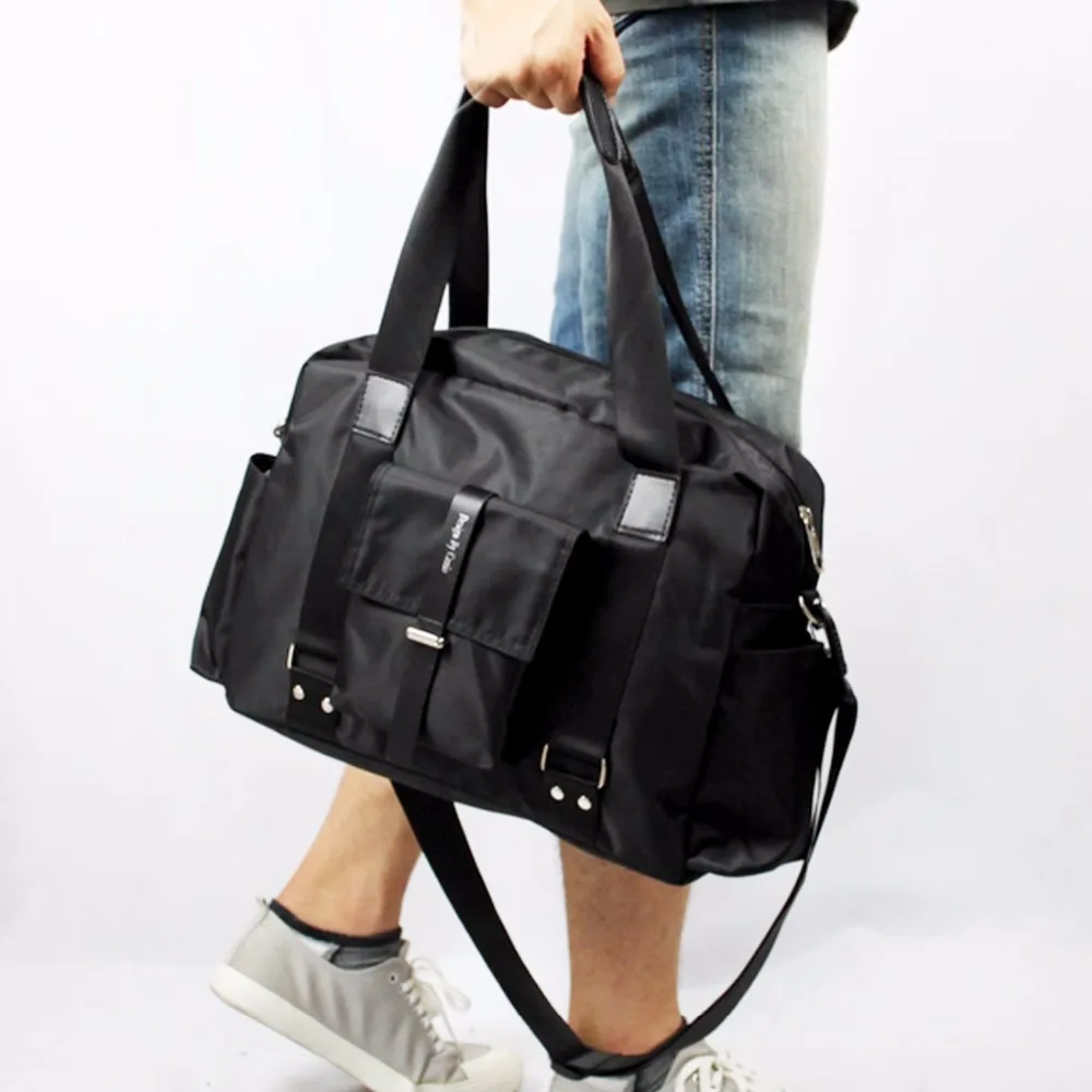 

Сумка-мессенджер Мужская нейлоновая для ноутбука, водонепроницаемый саквояж на плечо для верховой езды, дизайнерская сумочка-Кроссбоди