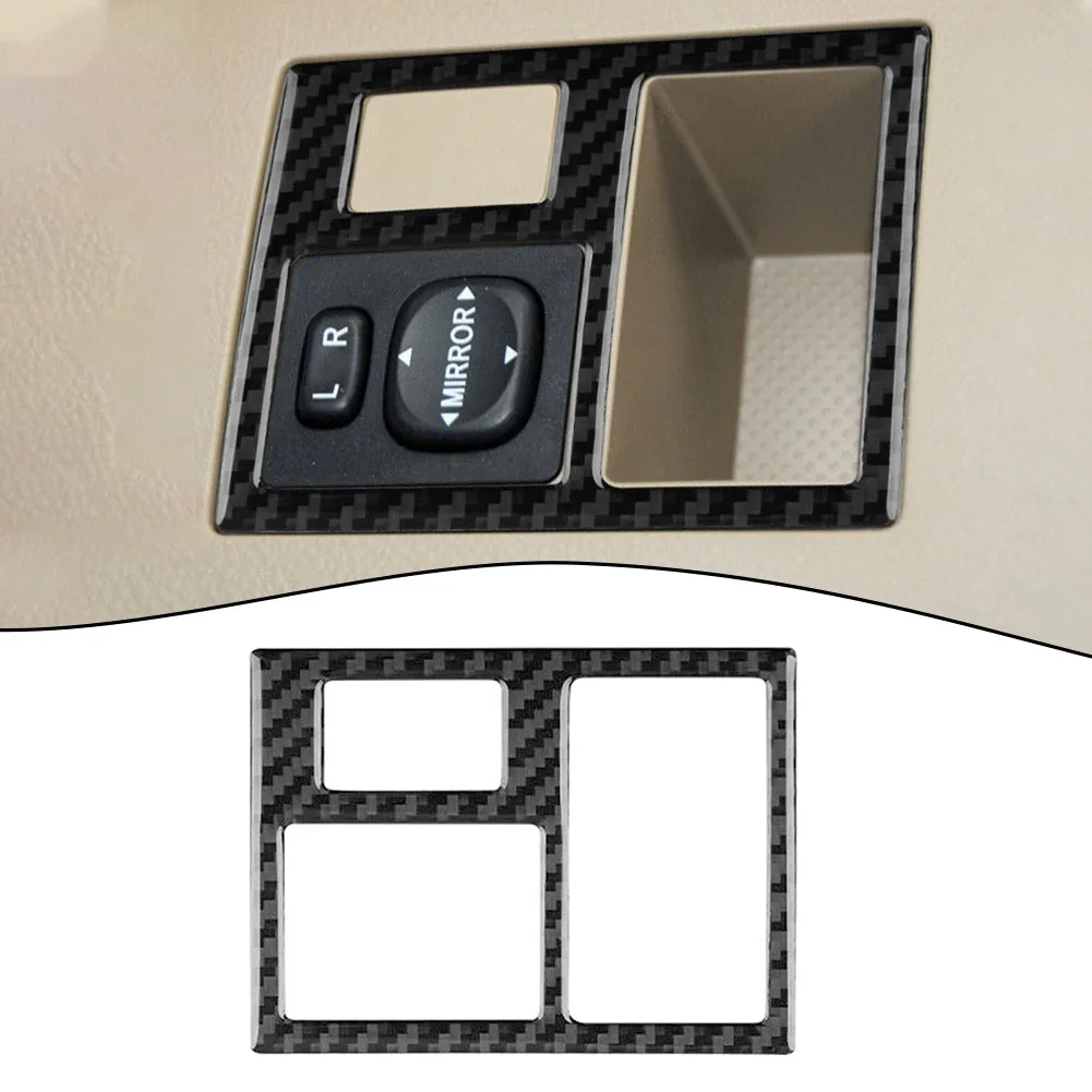 2pcs Carbon Fiber Interior Rearview Switch Cover Trim For Toyota For RAV4 2006-2012 Car Interior Decoration Accessories
2pcs Carbon Fiber Interior Rearview Switch Cover Trim For Toyota For RAV4 2006-2012 Car Interior Decoration Accessories