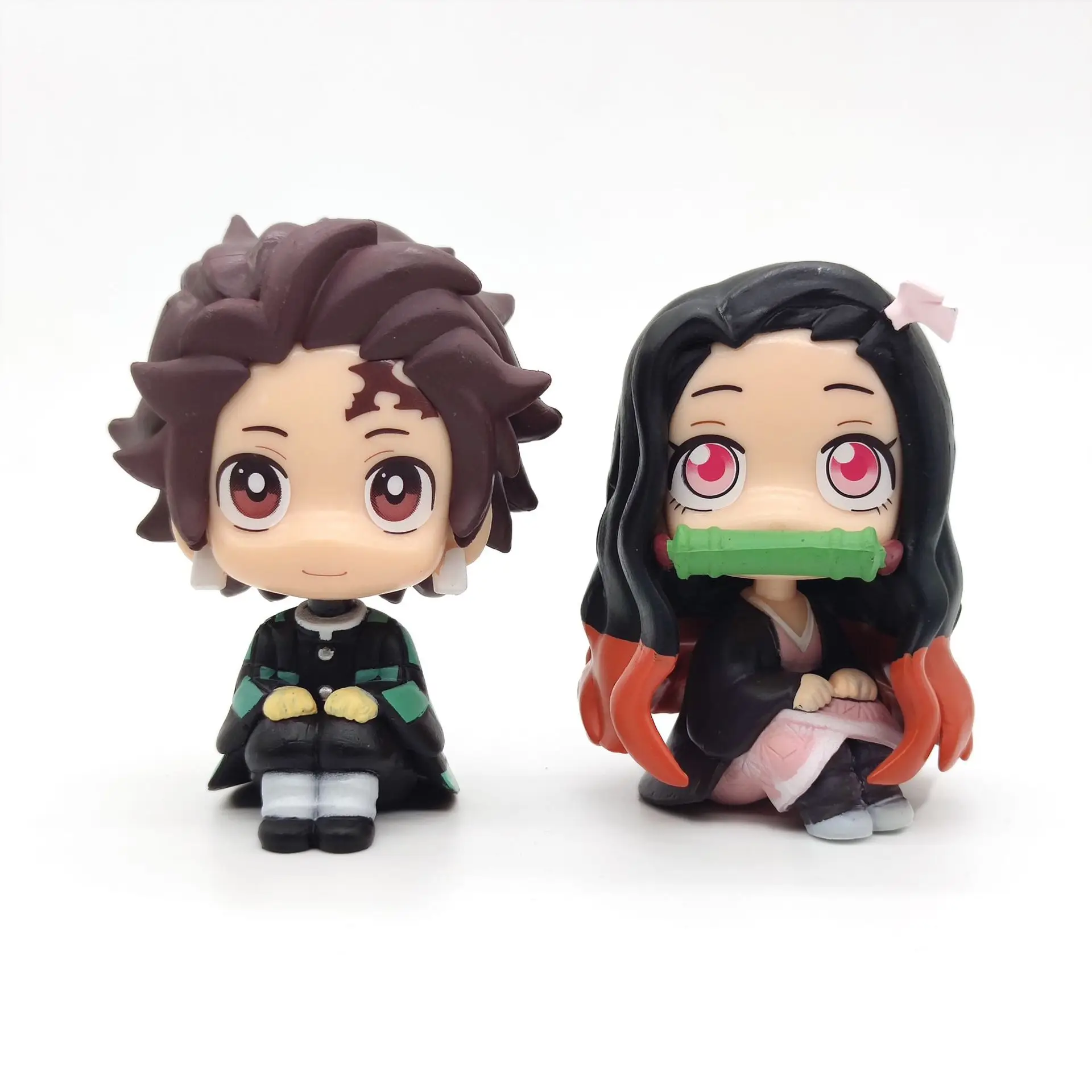 9-10cm Demon Slayer Q Version PVC Action Figures Tanjirou Nezuko Anime Kimetsu No Yaiba Figurine Model Toys
9-10cm Demon Slayer Q Version PVC Action Figures Tanjirou Nezuko Anime Kimetsu No Yaiba Figurine Model Toys