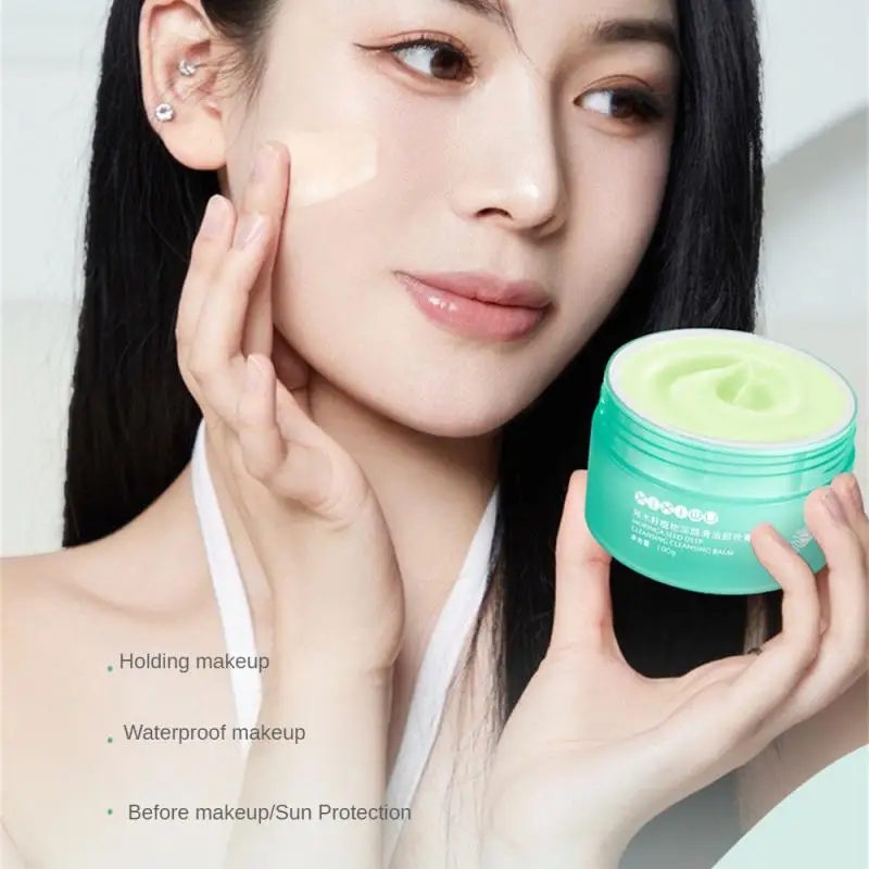 Moringa Seed Plant Cleansing Blam Makeup Remover Cream Gentle No Stimulation Deep Cleansing Dissolve Facial Makeup Remover Cream
Moringa Seed Plant Cleansing Blam Makeup Remover Cream Gentle No Stimulation Deep Cleansing Dissolve Facial Makeup Remover Cream