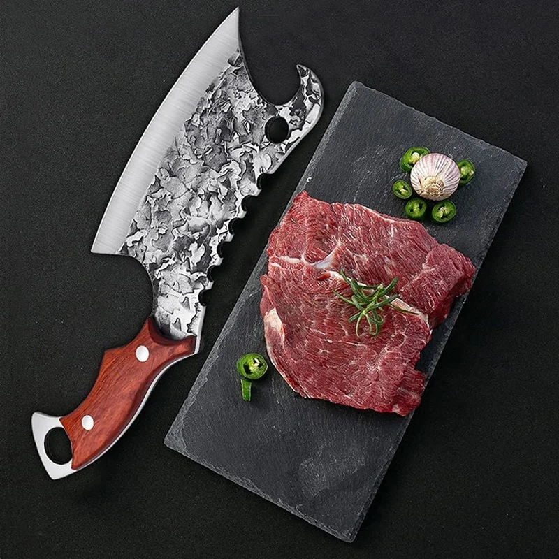 Forged Chef Knife Meat Cleaver Chopping Knife Slicing Knife Meat Cleaver Kitchen Knife Sharp Cooking Knife Utility Knife
Forged Chef Knife Meat Cleaver Chopping Knife Slicing Knife Meat Cleaver Kitchen Knife Sharp Cooking Knife Utility Knife