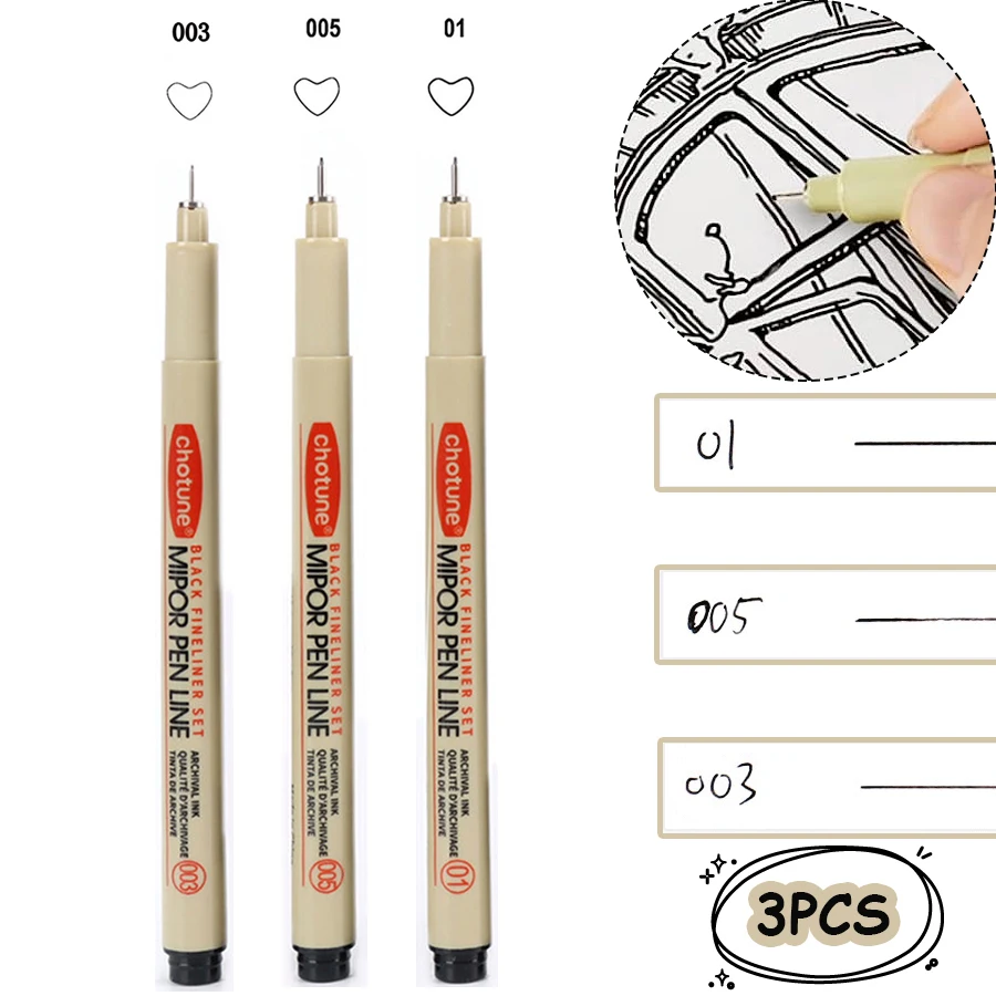 Маркеры для рисования Kawaii 3 шт.
Маркеры для рисования Kawaii 3 шт.