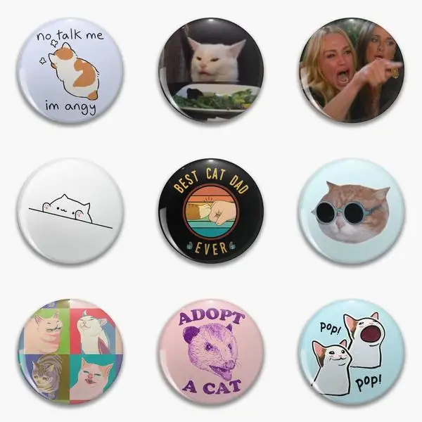 Funny Cat Meme No Talk Me Bongo Best Soft Button Pin Customizable Gift Funny Lapel Pin Creative Badge Hat Jewelry Decor Women
Funny Cat Meme No Talk Me Bongo Best Soft Button Pin Customizable Gift Funny Lapel Pin Creative Badge Hat Jewelry Decor Women