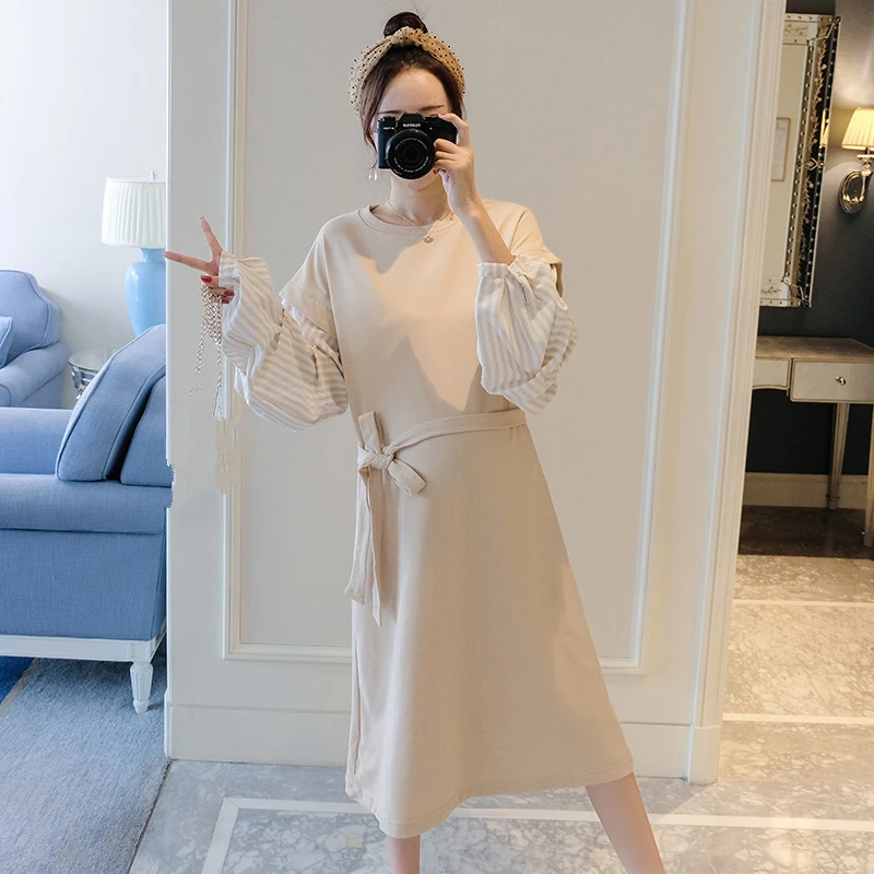 Spring Autumn Maternity Dresses Casual Long Pregnancy Clothes For Pregnant Women Plus Size Fashion Loose Maternity Clothing 2022
Spring Autumn Maternity Dresses Casual Long Pregnancy Clothes For Pregnant Women Plus Size Fashion Loose Maternity Clothing 2022