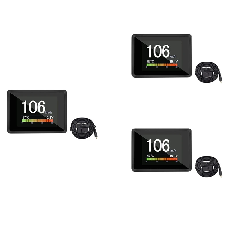 3X For Car A203 OBD2 On-Board Computer Car Digital Computer Trip Display Speed Fuel Consumption Gauge OBD2 Scanner
3X For Car A203 OBD2 On-Board Computer Car Digital Computer Trip Display Speed Fuel Consumption Gauge OBD2 Scanner