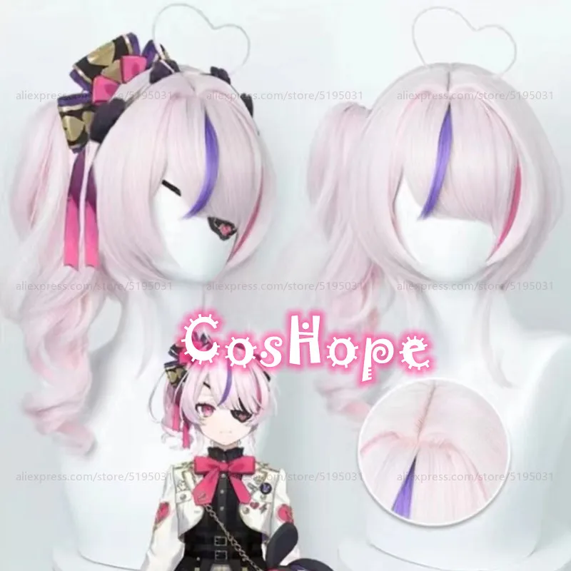 Парик для косплея марионетта Vtuber, термостойкие синтетические искусственные волосы с розовым хвостом для косплея аниме, Хэллоуин
Парик для косплея марионетта Vtuber, термостойкие синтетические искусственные волосы с розовым хвостом для косплея аниме, Хэллоуин