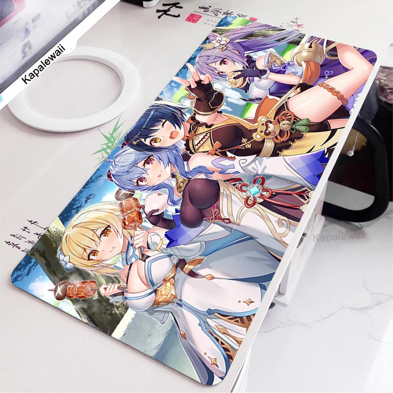 Large Gaming Mouse Pad Genshin Impact Mousepad Keyboard For Computers Mouse Mat Anti-slip Soft Notebook Office Carpet XXL Pads
Large Gaming Mouse Pad Genshin Impact Mousepad Keyboard For Computers Mouse Mat Anti-slip Soft Notebook Office Carpet XXL Pads