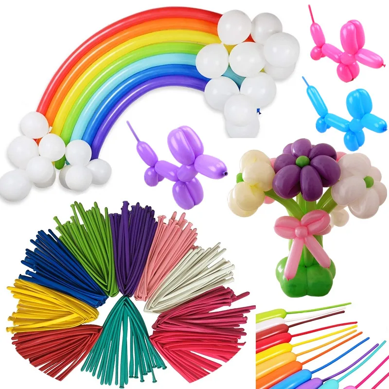 Thickened Color Long Balloon DIY System Modeling Creative Magic Stick Bar Toy Balloon Birthday Party Wedding Decoration Wholesal
Thickened Color Long Balloon DIY System Modeling Creative Magic Stick Bar Toy Balloon Birthday Party Wedding Decoration Wholesal
