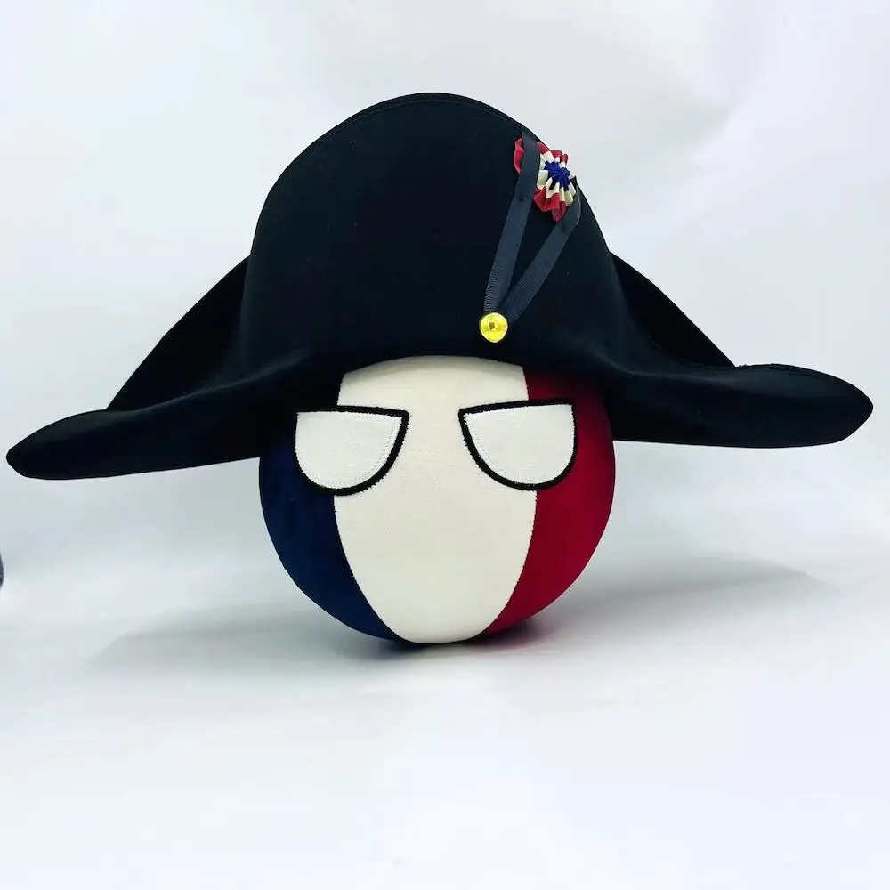 Polandball Plush Toy France Ball Bicorne and Painter cap Cosplay Figure Doll Customized Handmade Products Countryball Gift 20cm
Polandball Plush Toy France Ball Bicorne and Painter cap Cosplay Figure Doll Customized Handmade Products Countryball Gift 20cm