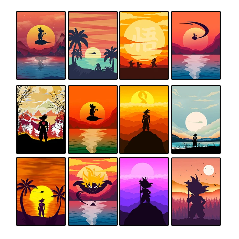 Japanese Anime Cartoon Canvas Painting Dragon Ball Goku Art Nordic Posters and Prints Wall Picture Children Room Home Wall Decor
Japanese Anime Cartoon Canvas Painting Dragon Ball Goku Art Nordic Posters and Prints Wall Picture Children Room Home Wall Decor