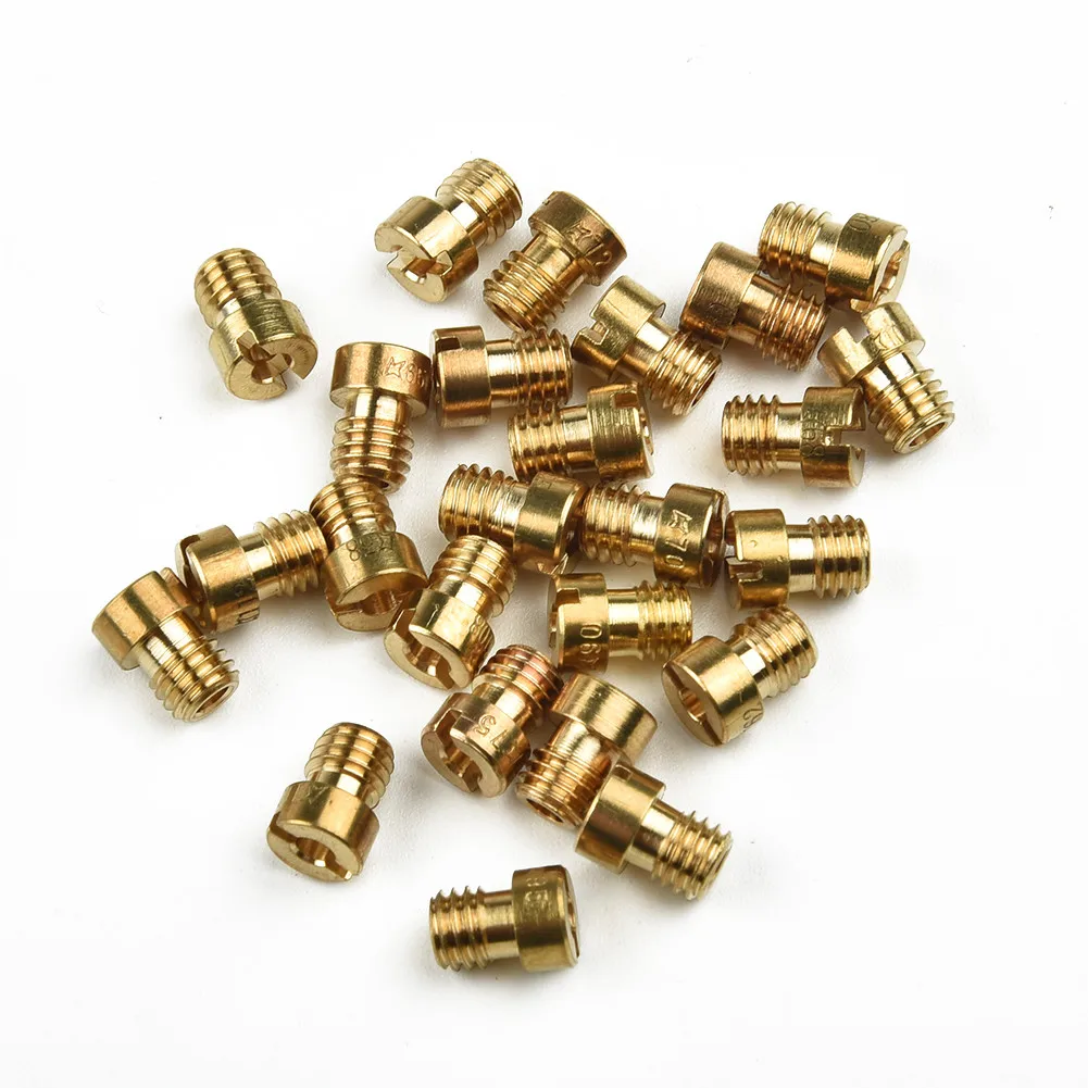 25PCS Main Jet 55-115 M5 For Dellorto Carburetor PHBG SHA 5mm Main Jet Set Carburetor Injector Nozzle Carburetor Main Jet
25PCS Main Jet 55-115 M5 For Dellorto Carburetor PHBG SHA 5mm Main Jet Set Carburetor Injector Nozzle Carburetor Main Jet