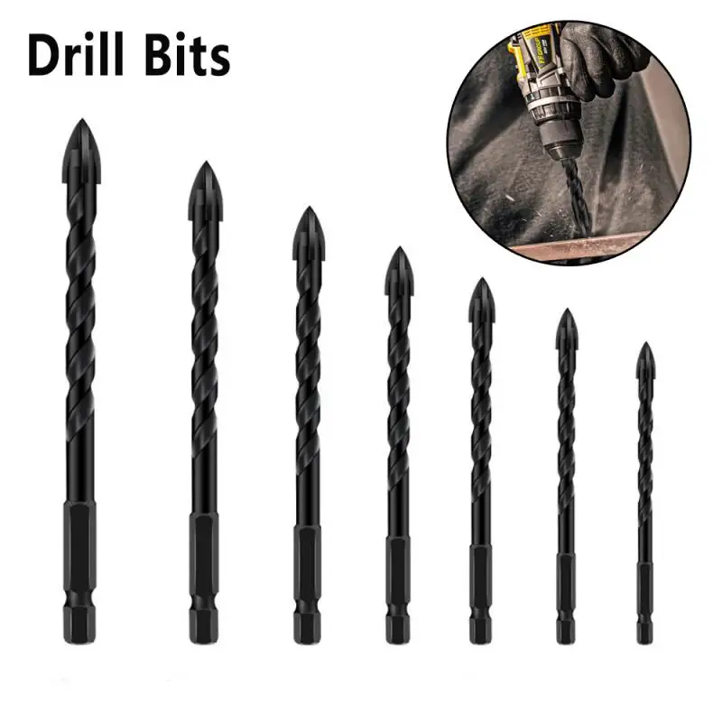Drill Bits Cross Glass Ceramic Concrete Hole Opener Woodworking For Alloy Triangle Metal Carpentry Drill Bit Kit Drilling Tools
Drill Bits Cross Glass Ceramic Concrete Hole Opener Woodworking For Alloy Triangle Metal Carpentry Drill Bit Kit Drilling Tools