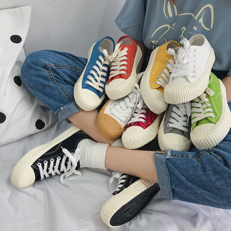 2022 Spring Summer Korean version Women Flat Lace-up Canvas Shoes Woman Sneakers for Women Casual shoes Multicolor Selection
2022 Spring Summer Korean version Women Flat Lace-up Canvas Shoes Woman Sneakers for Women Casual shoes Multicolor Selection