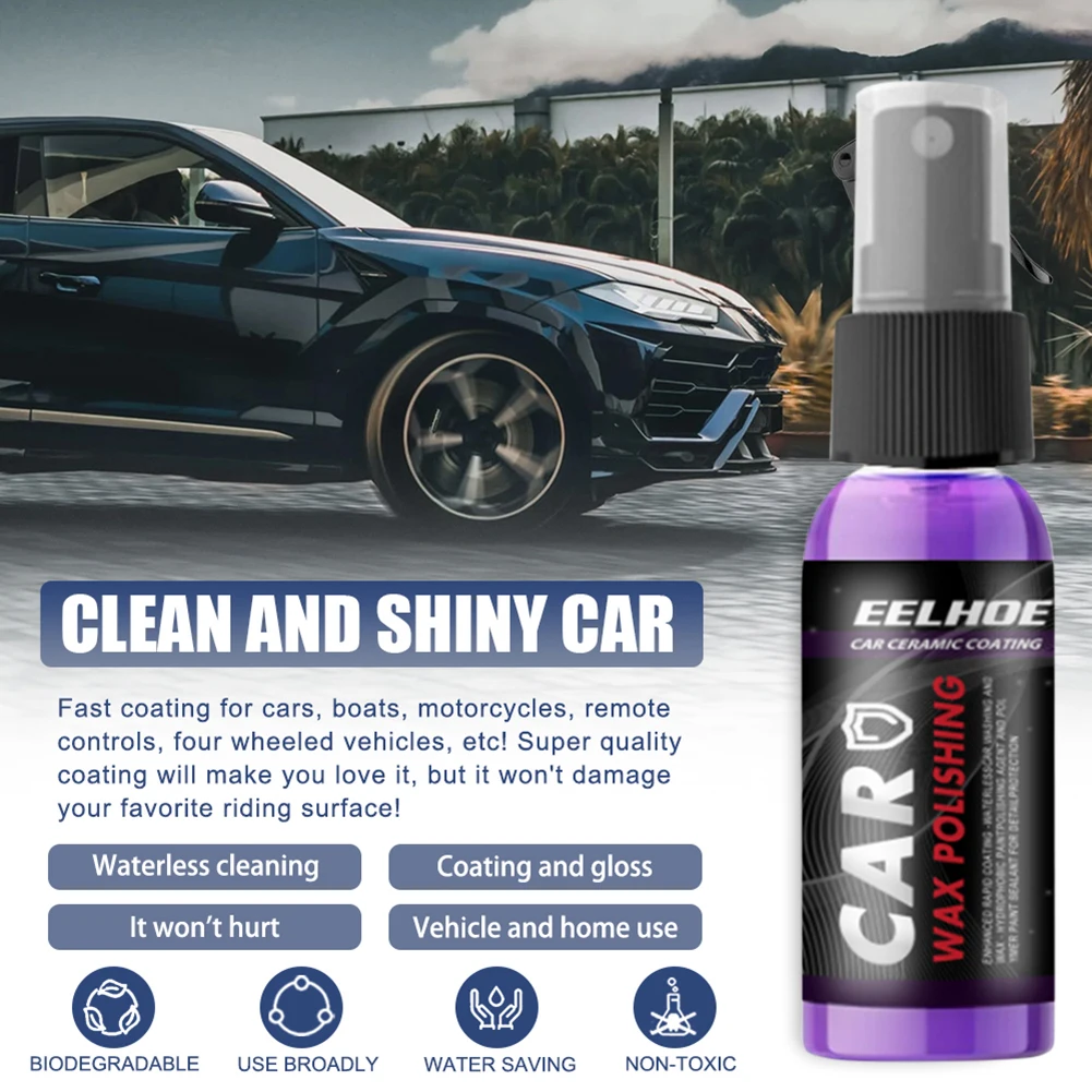 Car Wax Cleaning Polishing Spray Decontamination Coating Agent Wax Cleaner Paint Scratch Repair Sprays for Boats Motorcycles RVs
Car Wax Cleaning Polishing Spray Decontamination Coating Agent Wax Cleaner Paint Scratch Repair Sprays for Boats Motorcycles RVs