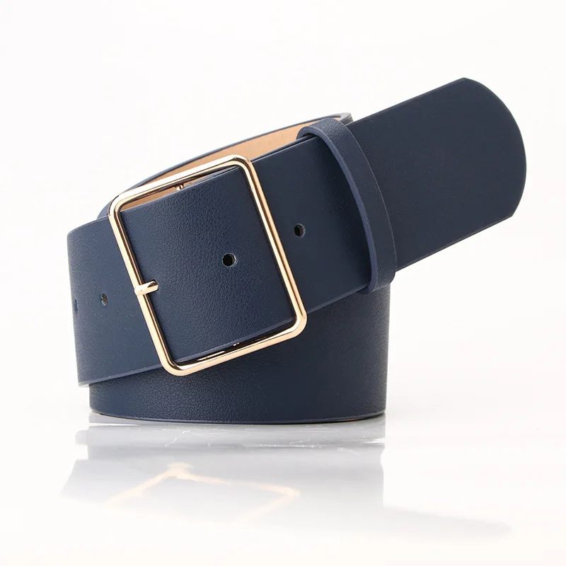 2022 PU Leather Belt For Women Square Buckle Pin Buckle Jeans Black Belt Chic Luxury Brand Ladies Vintage Strap Female Waistband
2022 PU Leather Belt For Women Square Buckle Pin Buckle Jeans Black Belt Chic Luxury Brand Ladies Vintage Strap Female Waistband
