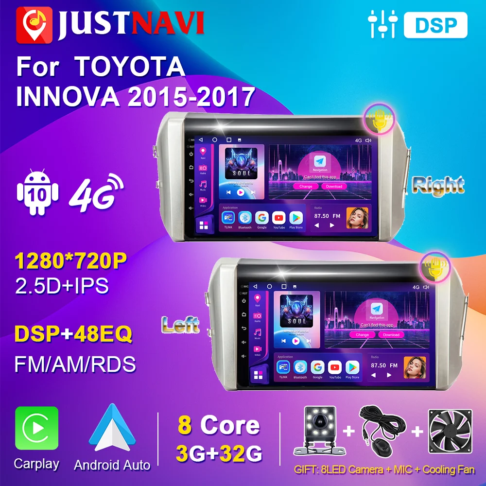 Autoradio Android 2din For TOYOTA INNOVA 2015-2017 Car Radio Multimedia Video Player GPS Navigator Car Intelligent System Stereo
Autoradio Android 2din For TOYOTA INNOVA 2015-2017 Car Radio Multimedia Video Player GPS Navigator Car Intelligent System Stereo