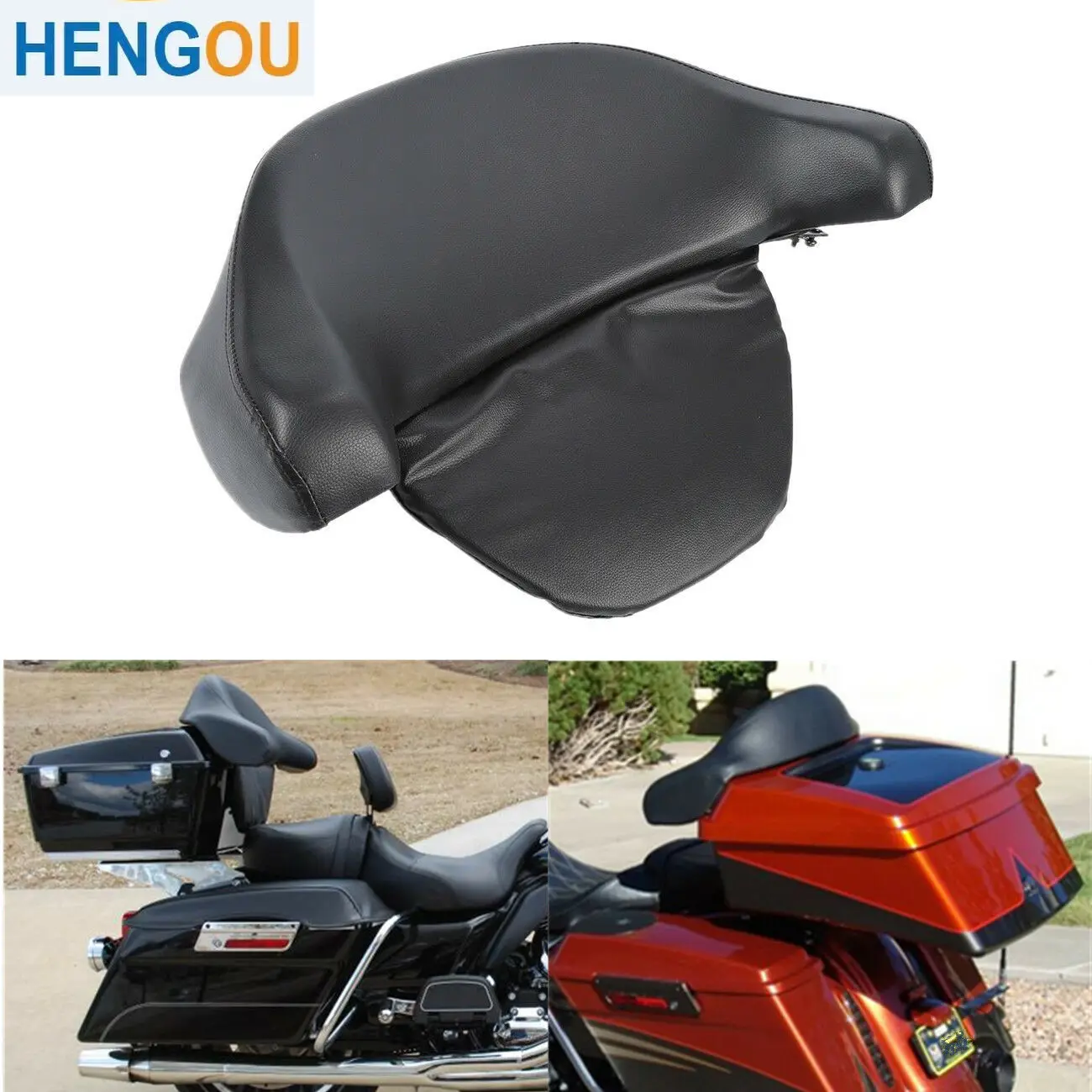 Motorcycle King Backrest Pad Box Trunk Back Rest For Harley Touring Tour Pack Electra Glide Road Glide FLHT 1997-2013 2012 2011
Motorcycle King Backrest Pad Box Trunk Back Rest For Harley Touring Tour Pack Electra Glide Road Glide FLHT 1997-2013 2012 2011