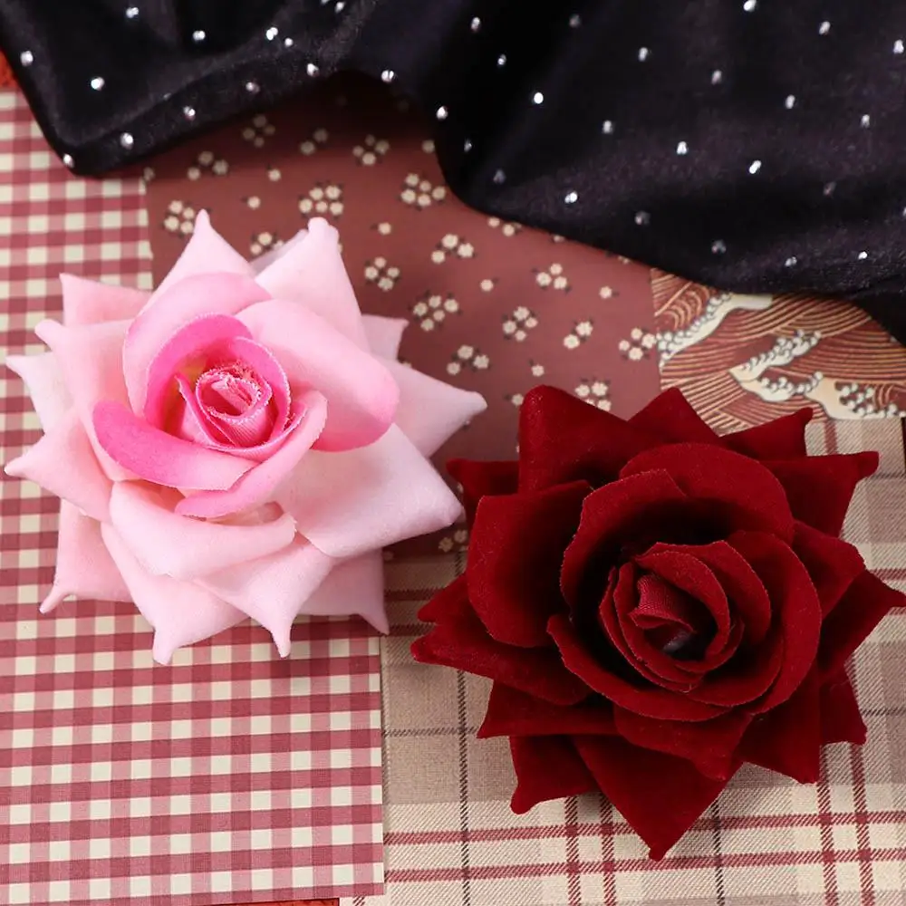 Punk Sweet Side Clips For Girls Rose Flower Large Hairpins Duckbill Clips Korean Flower Barrettes Women Hair Clips
Punk Sweet Side Clips For Girls Rose Flower Large Hairpins Duckbill Clips Korean Flower Barrettes Women Hair Clips