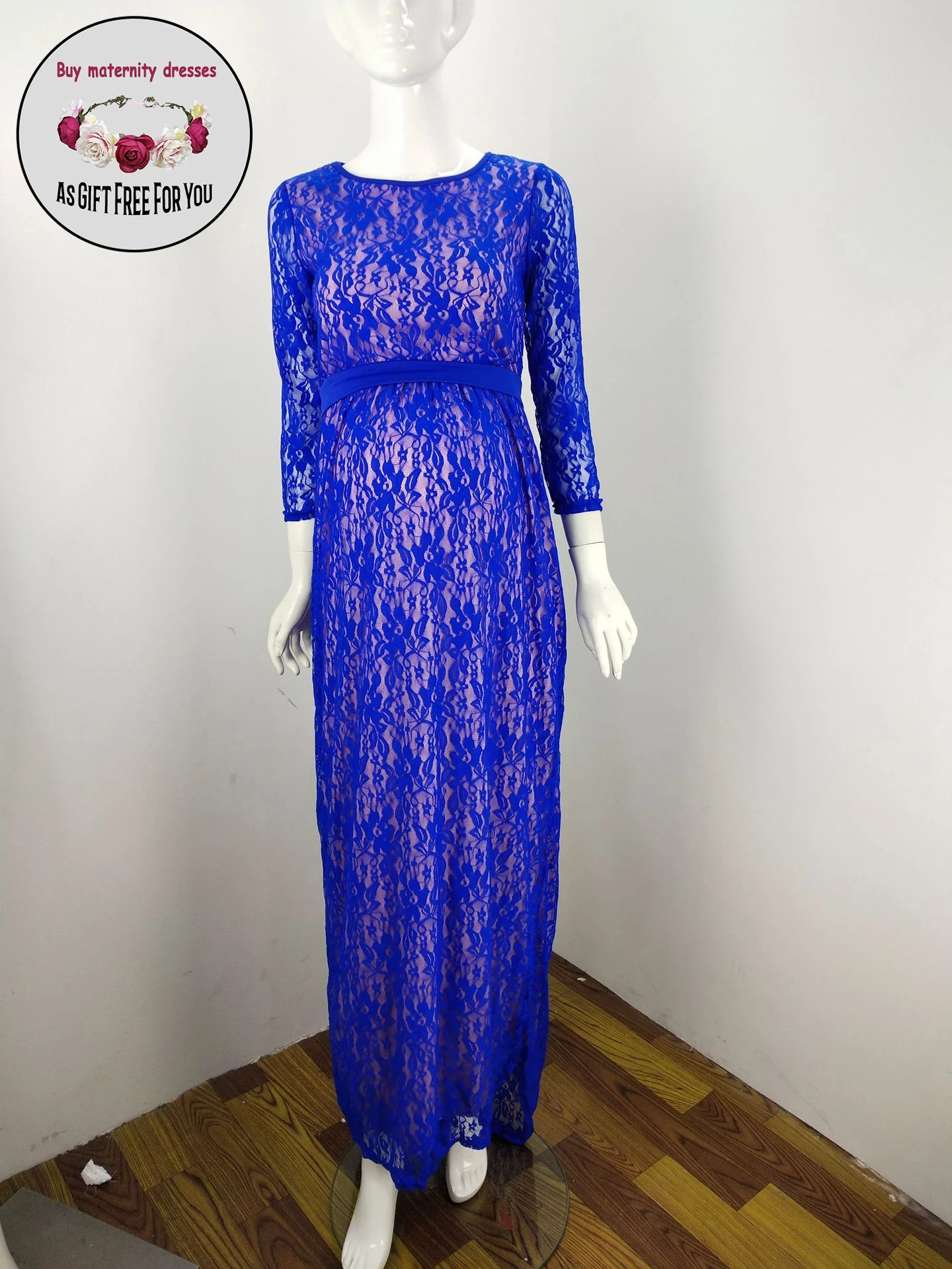 Women Summer Bateau Pregnant Dress Lace Long Sleeve Dress Maxi Photography Maternity Dress for Pregnancy Photo Shoot
Women Summer Bateau Pregnant Dress Lace Long Sleeve Dress Maxi Photography Maternity Dress for Pregnancy Photo Shoot