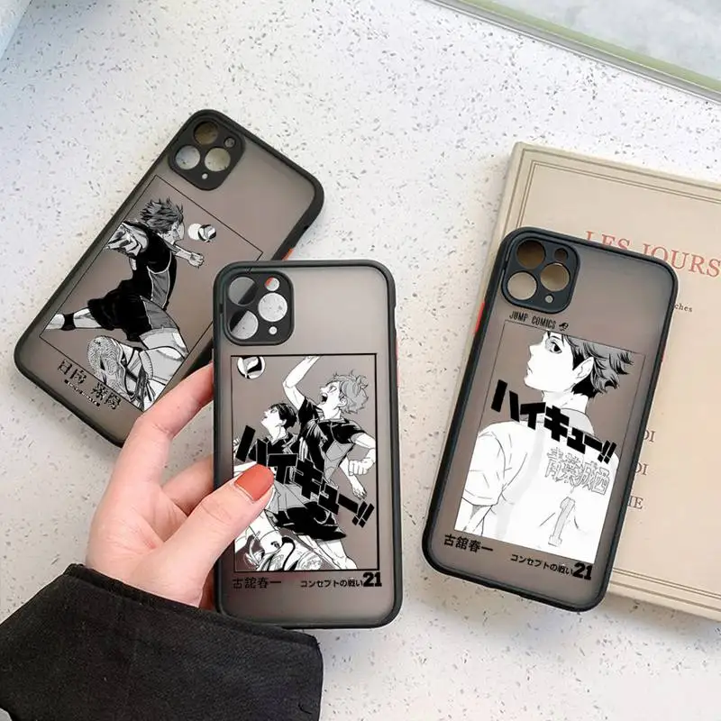 Haikyuu High school Volleyball anime Phone Case matte transparent For iphone 11 12 13 7 8 plus mini x xs xr pro max cover
Haikyuu High school Volleyball anime Phone Case matte transparent For iphone 11 12 13 7 8 plus mini x xs xr pro max cover