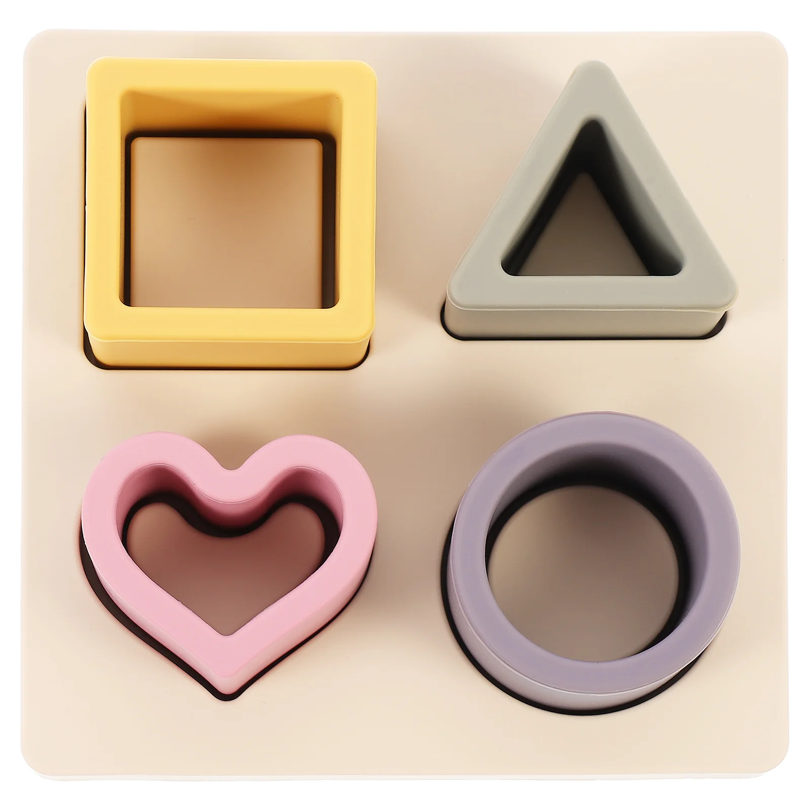 Toy Puzzle Silicone Montessori Shape Early Sorting Development Toddler Match Wooden Puzzles Cognition Geometry Learning Block
Toy Puzzle Silicone Montessori Shape Early Sorting Development Toddler Match Wooden Puzzles Cognition Geometry Learning Block