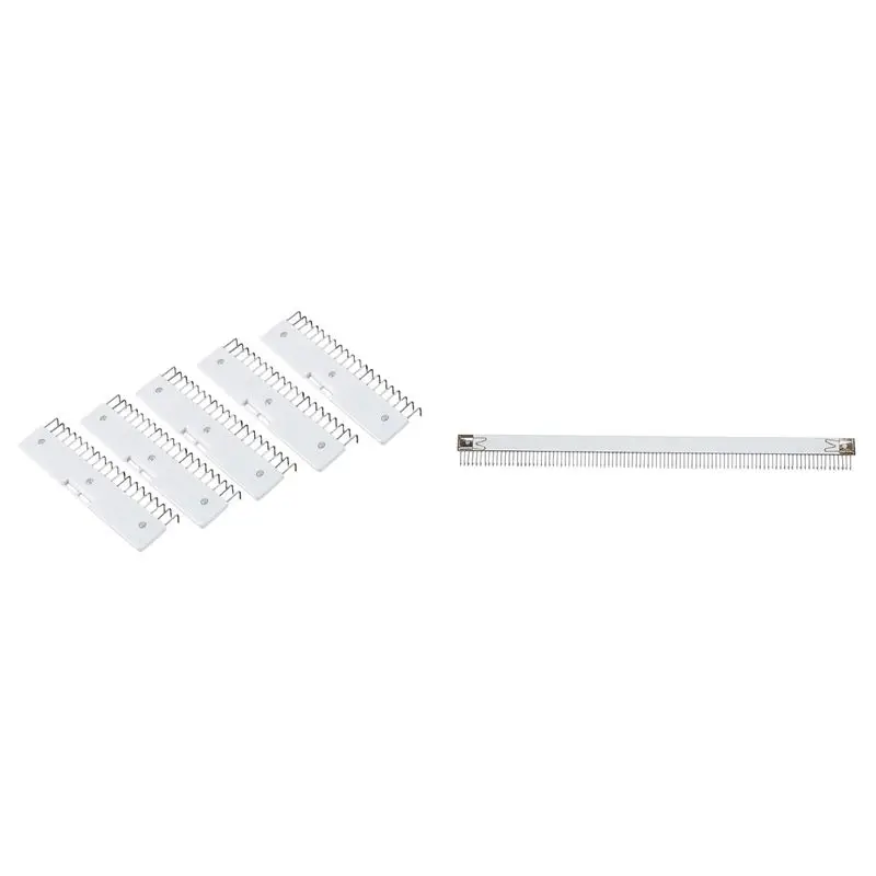 5Pcs Long Claw Weight Wide Hanger With Practical 18 Inch/46Cm Stainless Steel Silver Cast On Comb Knitting Machine
5Pcs Long Claw Weight Wide Hanger With Practical 18 Inch/46Cm Stainless Steel Silver Cast On Comb Knitting Machine