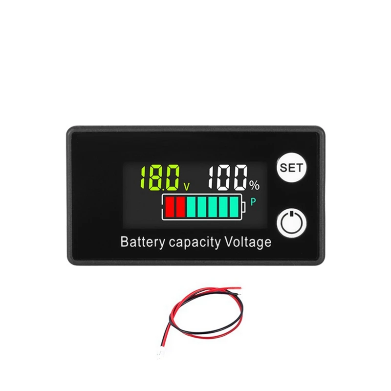 Индикатор емкости аккумулятора 6133A DC8V-100V свинцово-кислотный литиевый Lifepo4 цветной экран
Индикатор емкости аккумулятора 6133A DC8V-100V свинцово-кислотный литиевый Lifepo4 цветной экран