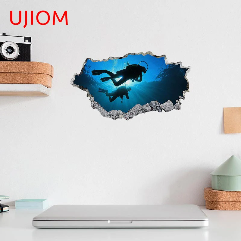 UJIOM 13cm X 7.5cm Deep Sea Wall Decal Waterproof Vinyl Stickers Sunscreen Windows Sill Toilet Dress Up Lockers Creativite Decor
UJIOM 13cm X 7.5cm Deep Sea Wall Decal Waterproof Vinyl Stickers Sunscreen Windows Sill Toilet Dress Up Lockers Creativite Decor