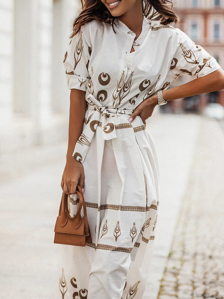 New Half High Collar Party Dress Women Loungewear Lace-Up Sweet Vintage Short Sleeve Casual Ladies Maxi Dress Streetwear Vestido
New Half High Collar Party Dress Women Loungewear Lace-Up Sweet Vintage Short Sleeve Casual Ladies Maxi Dress Streetwear Vestido