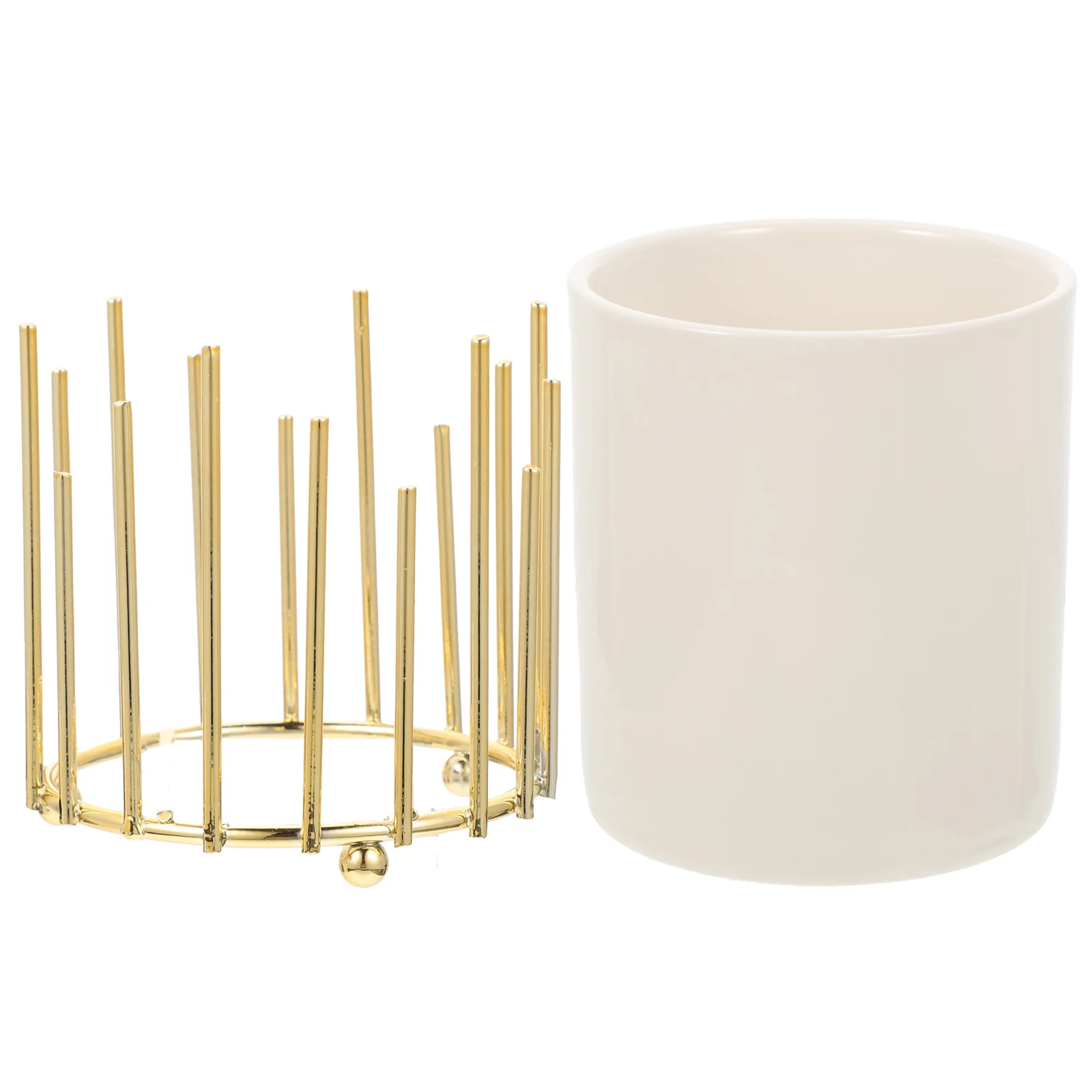 Holder Brush Organizer Pen Cup Storage Bucket Desktop Makeup Container Flower Pot Holders Desk Home Ceramic Office Functional
Holder Brush Organizer Pen Cup Storage Bucket Desktop Makeup Container Flower Pot Holders Desk Home Ceramic Office Functional