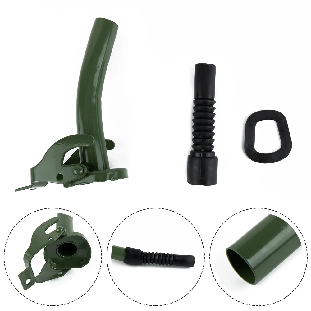 Oil Pipe Can Spout Nozzle Metal Parts Replacement Rubber Nozzle Standard Vehicle 1pcs Army Green Best Convenient
Oil Pipe Can Spout Nozzle Metal Parts Replacement Rubber Nozzle Standard Vehicle 1pcs Army Green Best Convenient