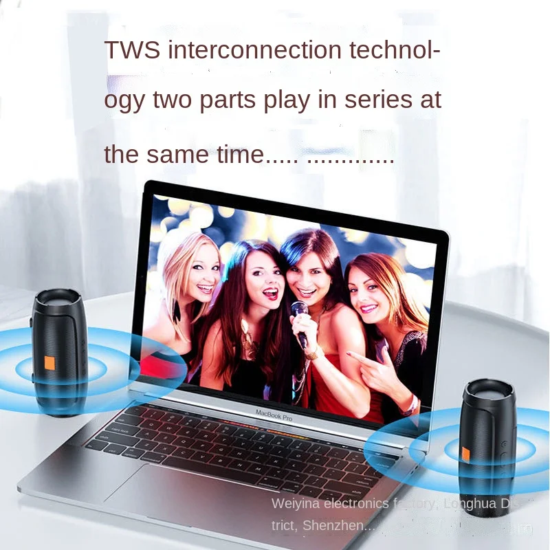 Popular Wireless Bluetooth Speaker Outdoor Car Card Subwoofer Household Desktop Mini Steel FW FM Radio
Popular Wireless Bluetooth Speaker Outdoor Car Card Subwoofer Household Desktop Mini Steel FW FM Radio