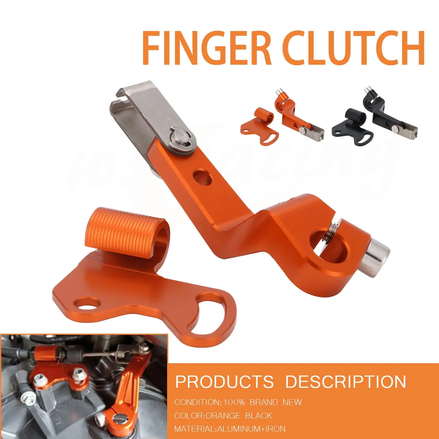 Motorcycle Aluminum And Iron One Finger Clutch Lever Clutch Arm For KTM Adventure 790 890 Adventure790 19-21 Adventure890 20-21
Motorcycle Aluminum And Iron One Finger Clutch Lever Clutch Arm For KTM Adventure 790 890 Adventure790 19-21 Adventure890 20-21