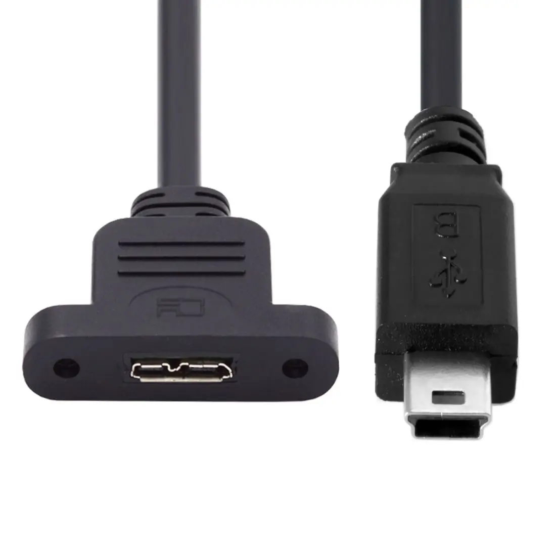 Кабель-удлинитель с винтовым креплением Xiwai USB 3,0 Micro-B типа «мама» к мини-USB 2,0 5Pin «папа» 480 Мбит/с
Кабель-удлинитель с винтовым креплением Xiwai USB 3,0 Micro-B типа «мама» к мини-USB 2,0 5Pin «папа» 480 Мбит/с