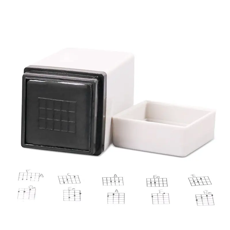 Guitar Ukulele Chords Stamp Classic Guitar Chords Print Signet for Beginner Tools Uses: for Beginner Marking Chord Drawing Grid
Guitar Ukulele Chords Stamp Classic Guitar Chords Print Signet for Beginner Tools Uses: for Beginner Marking Chord Drawing Grid