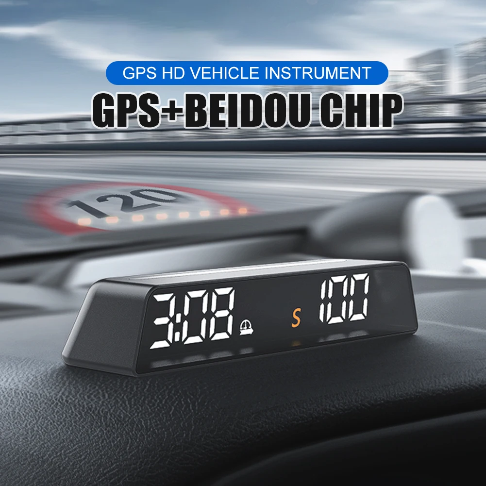 Car HUD GPS Dashboard Head-Up Display Digital Speedometer Time Altitude Display Overspeed Alarm USB Plug&Play Auto Accessories
Car HUD GPS Dashboard Head-Up Display Digital Speedometer Time Altitude Display Overspeed Alarm USB Plug&Play Auto Accessories