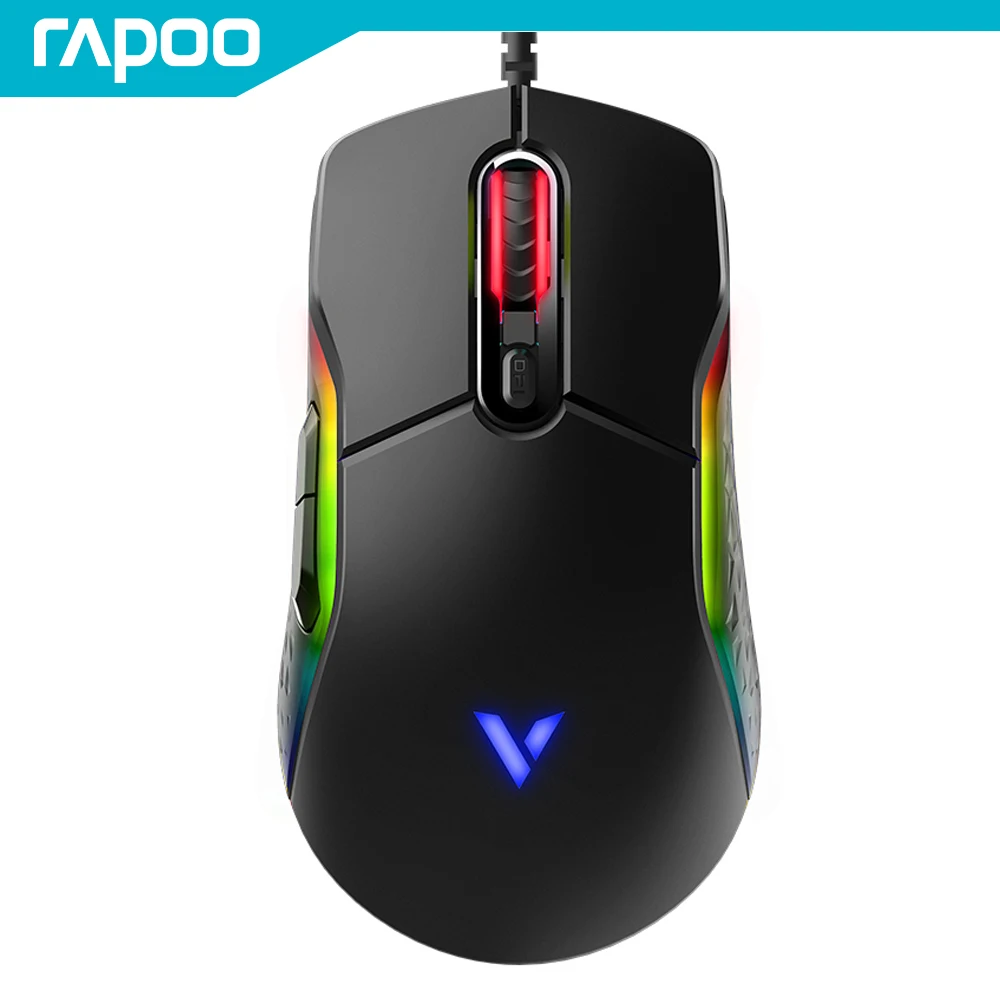 Мышь игровая RAPOO VT200S, 16000 DPI, 8 кнопок 
Мышь игровая RAPOO VT200S, 16000 DPI, 8 кнопок