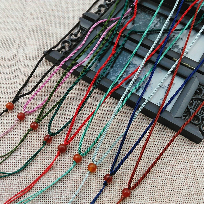 5 шт. ручной вязки ожерелье шелковая нить узел шнур для кулона-тонкий ананас
5 шт. ручной вязки ожерелье шелковая нить узел шнур для кулона-тонкий ананас