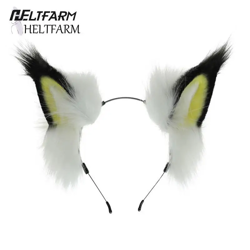 Kawaii Women Girls Anime White Cat Ears Headband Realistic Cosplay Anime Plush Fox Wolf Ear Lolita Hair Accessories
Kawaii Women Girls Anime White Cat Ears Headband Realistic Cosplay Anime Plush Fox Wolf Ear Lolita Hair Accessories