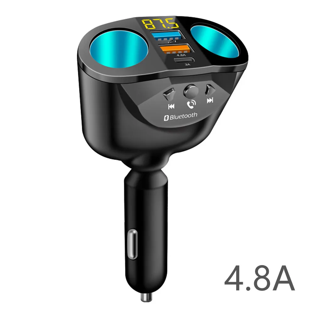 DC 12V 2 Way Car Cigar Lighter Socket Splitter Dual USB+PD Chargers Adapter QC3.0/4.8A/66W Car Charger For Cigar Lighters
DC 12V 2 Way Car Cigar Lighter Socket Splitter Dual USB+PD Chargers Adapter QC3.0/4.8A/66W Car Charger For Cigar Lighters