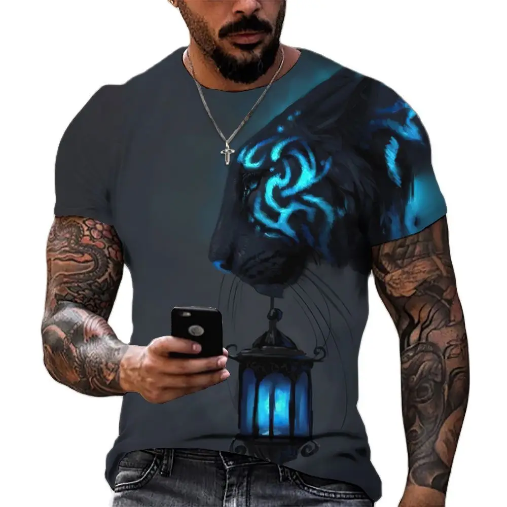 Tiger Fighting Animal Beast Fierce Lion/leopard Print 3D T-shirt Streetwear Hip Hop Woman T-shirts Oversize Fashion Hot Y2k Tops
Tiger Fighting Animal Beast Fierce Lion/leopard Print 3D T-shirt Streetwear Hip Hop Woman T-shirts Oversize Fashion Hot Y2k Tops