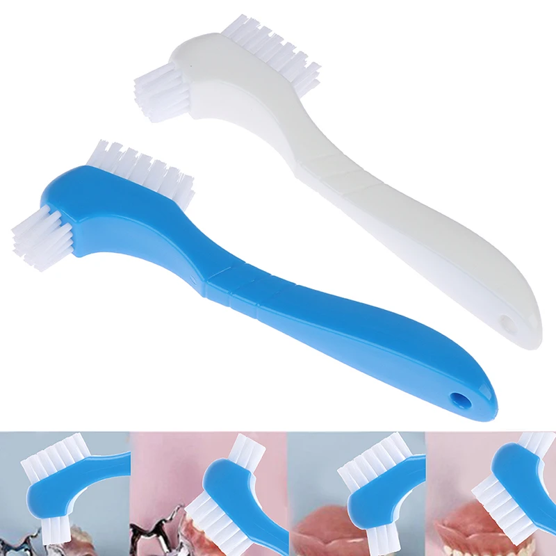 Denture Cleaning Brush Bristles Multi-Layered Bristles False Teeth Brush Oral 
Denture Cleaning Brush Bristles Multi-Layered Bristles False Teeth Brush Oral