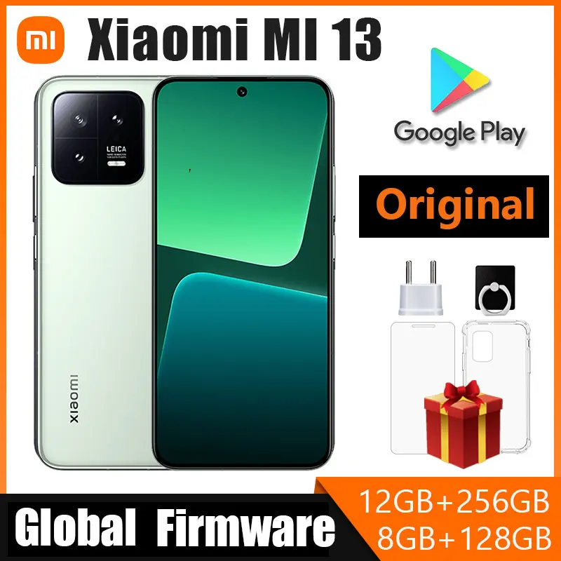 Original Xiaomi 13 Smartphone Snapdragon 8 Gen 2 120HZ Screen 50MP Leica Camera IP68 Waterproof 67W HyperCharger 4500mAh Mi 13
Original Xiaomi 13 Smartphone Snapdragon 8 Gen 2 120HZ Screen 50MP Leica Camera IP68 Waterproof 67W HyperCharger 4500mAh Mi 13