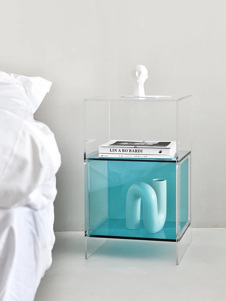 Nordic Transparent Acrylic Home Bedroom Auxiliary Furniture Bedroom Nightstand Multi-layer Bedside Table Shelf Shower Room Table
Nordic Transparent Acrylic Home Bedroom Auxiliary Furniture Bedroom Nightstand Multi-layer Bedside Table Shelf Shower Room Table