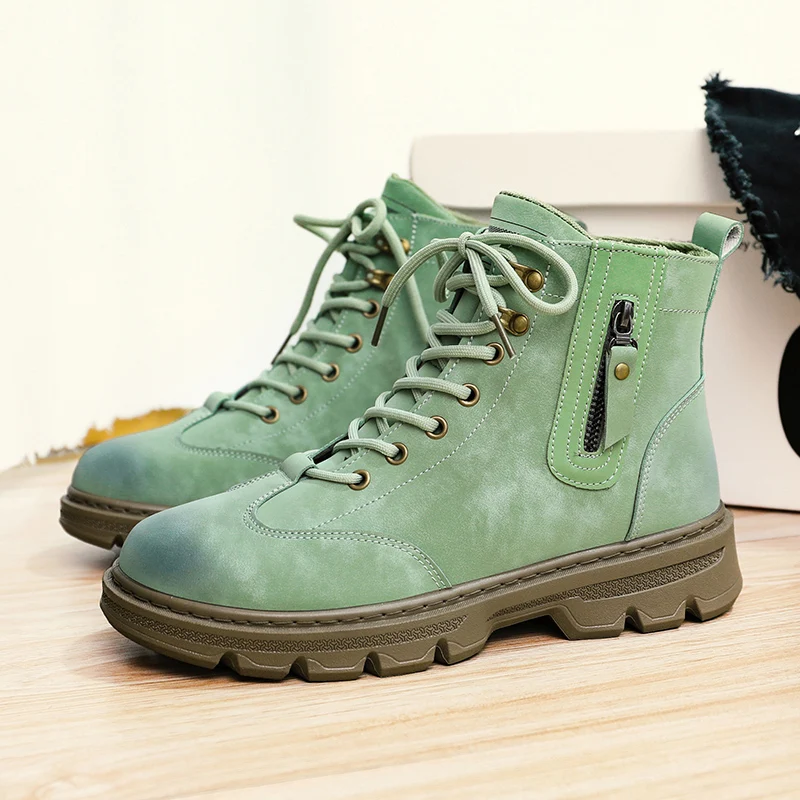 Winter Men Shoes Autumn Boots Retro Style Ankle Boots Lace Up Casual Boots High-top Shoes For Men Wear-resistant Zapatos Boots
Winter Men Shoes Autumn Boots Retro Style Ankle Boots Lace Up Casual Boots High-top Shoes For Men Wear-resistant Zapatos Boots