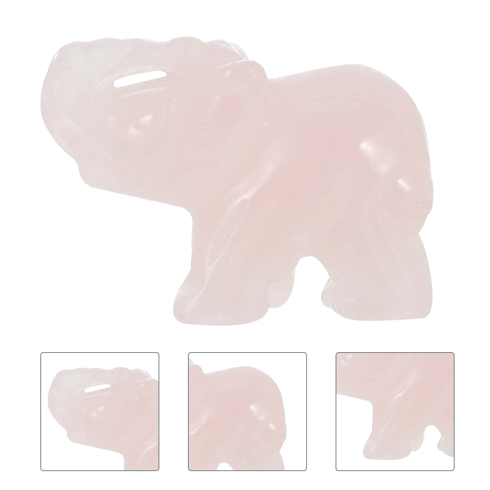 Elephant Statue Animal Figurines Gemstone Crystaldecor Sculpture Figurine Pocketluck Good Shui Feng Baby Miniature Animals
Elephant Statue Animal Figurines Gemstone Crystaldecor Sculpture Figurine Pocketluck Good Shui Feng Baby Miniature Animals