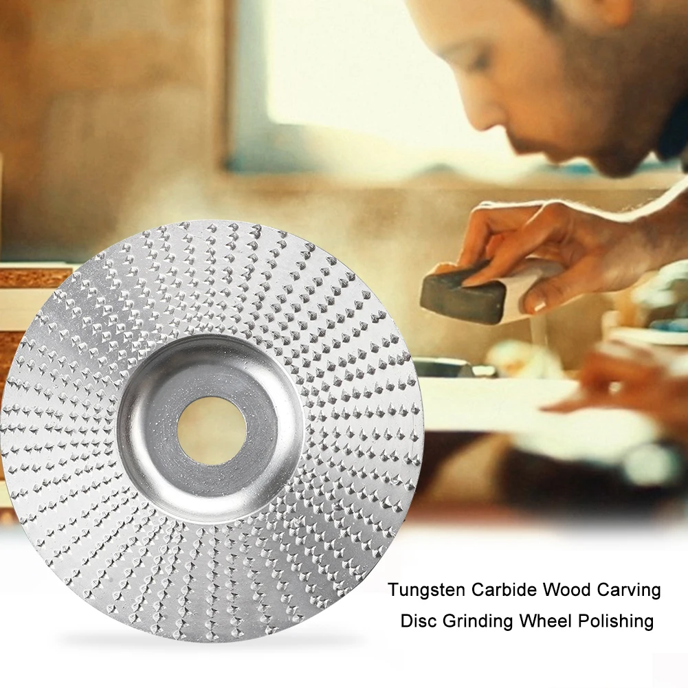 Wood Shaping Disc Grinder Wheel Tool Easily Carrying Lightweight Abrasive Sanding Rotary Gadgets for Angle Grinder
Wood Shaping Disc Grinder Wheel Tool Easily Carrying Lightweight Abrasive Sanding Rotary Gadgets for Angle Grinder