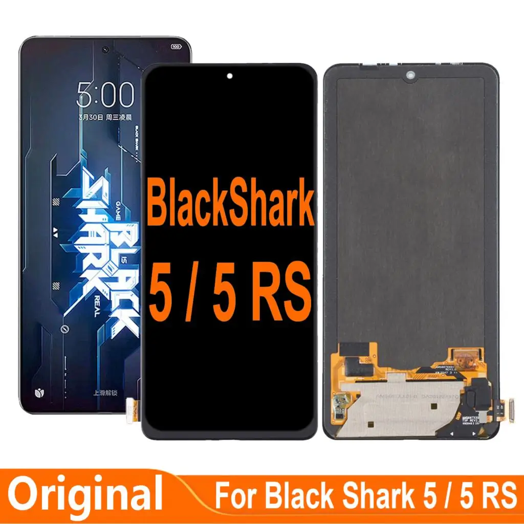 AMOLED Original For Xiaomi Black Shark 5 RS 5RS LCD Display Touch Screen Digitizer For BlackShark 5 RS BlackShark5RS LCD Replace
AMOLED Original For Xiaomi Black Shark 5 RS 5RS LCD Display Touch Screen Digitizer For BlackShark 5 RS BlackShark5RS LCD Replace